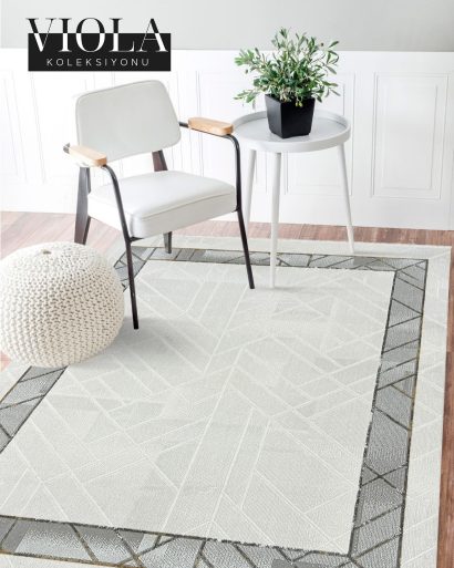 Woolen Halı Viola 3403 Gri