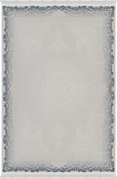 Woolen Halı Deluxe 6501 Mavi